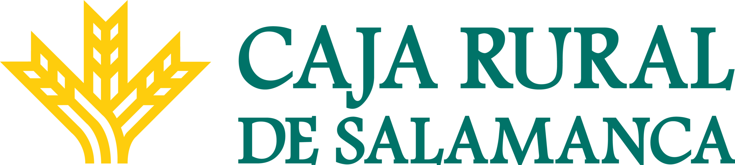 Logo Empastado Rectangular CRSA Amarillo y Verde Fondo Transparente